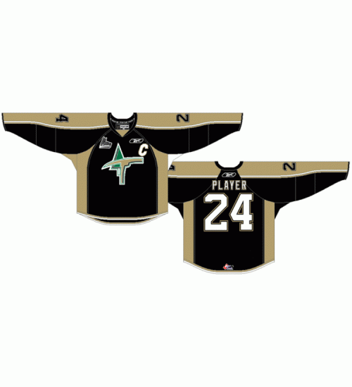 Custom QMJHL Val d Or Foreurs 2009 11 Hockey Jersey Road Black